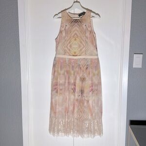 Mod Cloth Floral Pink Dress | Size 10